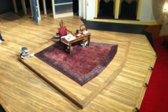 A famous rug we restored for a play in 2011.
