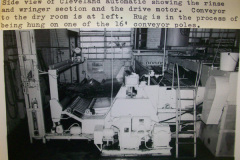 Rinse and wringer machine Mercer Rug Cleaning, Virginia
